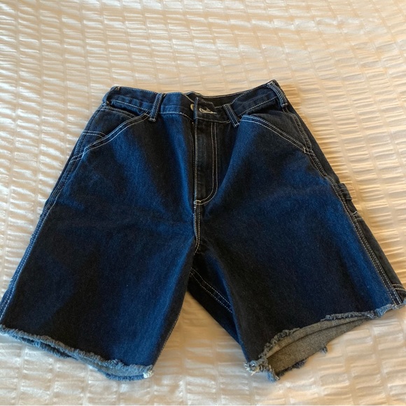 Brandy Melville Pants - J.Galt Jean cargo midi shorts from Brandi Melville